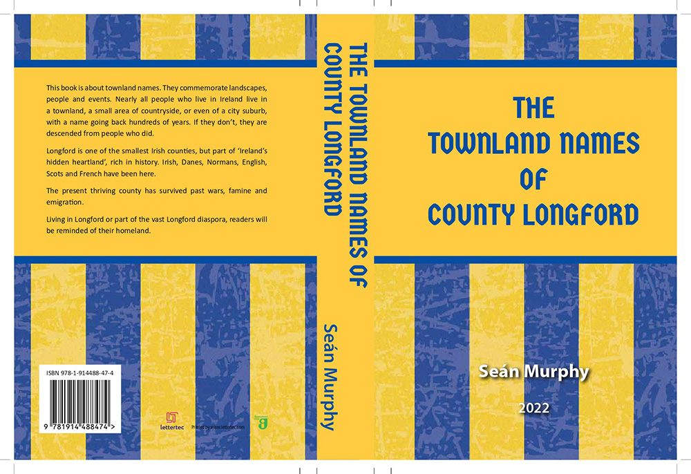Book Cover - Townland names of Co. Longford