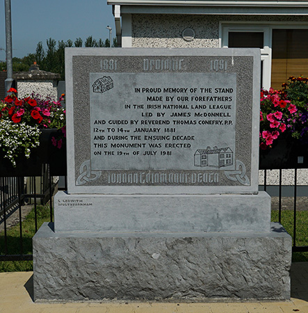 Land War Centennial Plaque