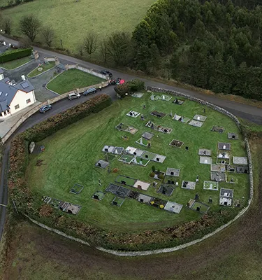 (1) Kilmahon Graveyard circa 1500 years old