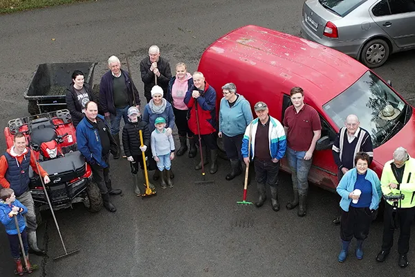 (2) Kilmahon Graveyard meitheal (2024) who maintain it